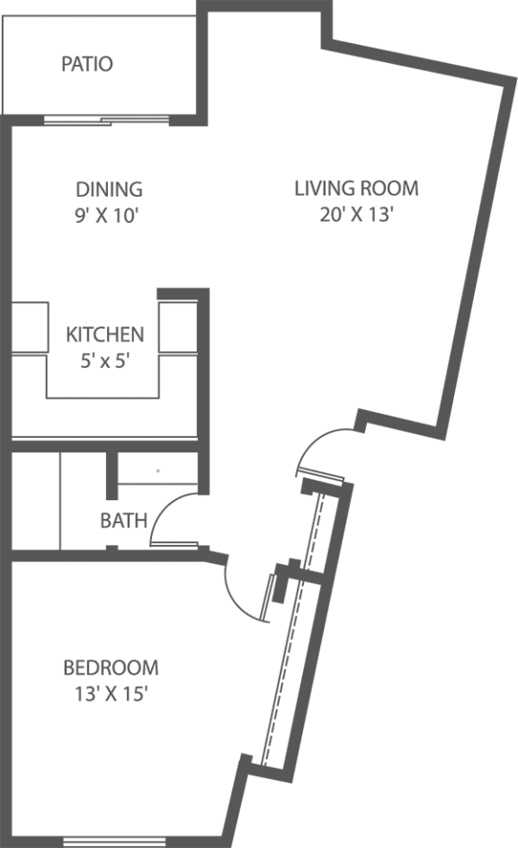 Floor Plans of Woodridge Apartments and Townhomes in New Berlin, WI